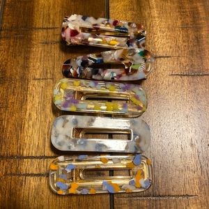 5 Piece Large Hair Clips
